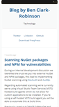 Mobile Screenshot of benclarkrobinson.net